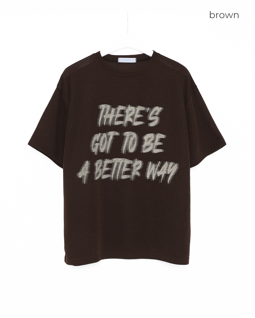 andmary Tシャツ Tシャツ/ダンボールニットタイムプリント(カットソー・Tシャツ