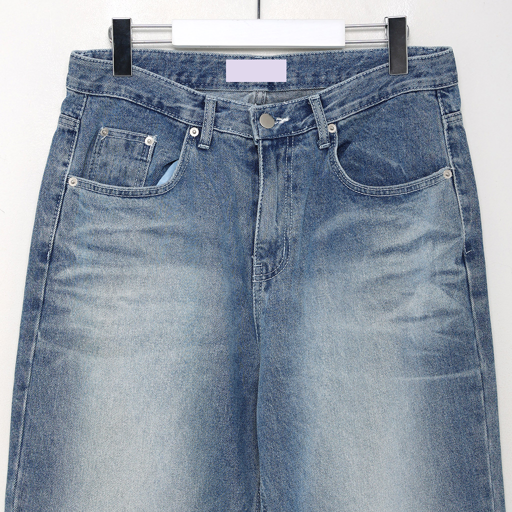 ウォッシュワイドデニムパンツ | ファッション通販サイト NUGU