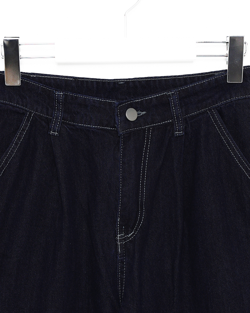 Xワイドサイドシームリジッドデニムパンツ | ファッション通販サイト NUGU