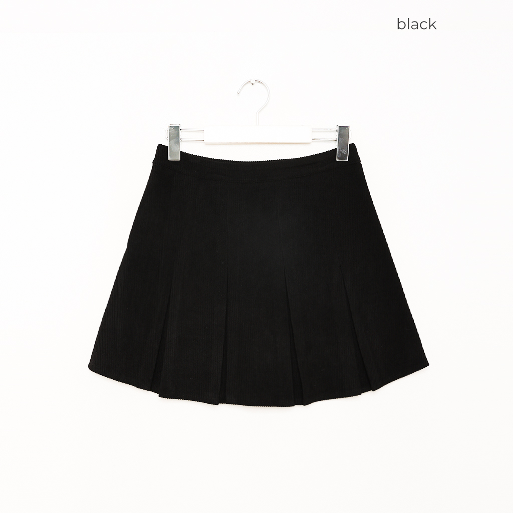 ★美品★BEAMS GOLF コーデュロイミニスカート　黒 ☆美品☆BEAMS GOLF コーデュロイミニスカート 黒 Demi-Luxe BEAMS