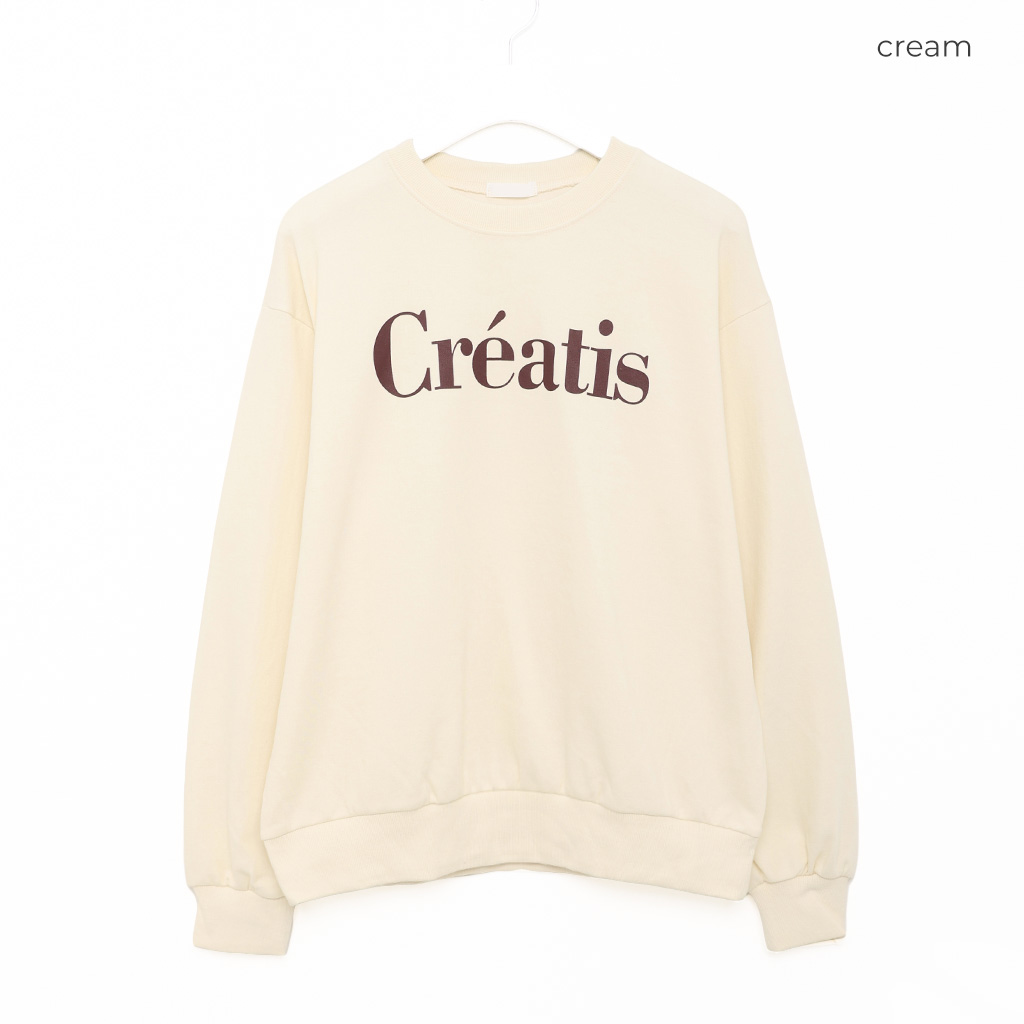 レタリングスウェット レタリングラウンドスウェットシャツ | ファッション通販サイト NUGU