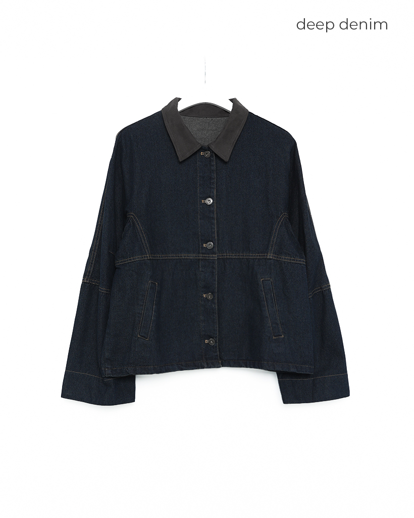 バイカラーデニムジャケット | ファッション通販サイト NUGU