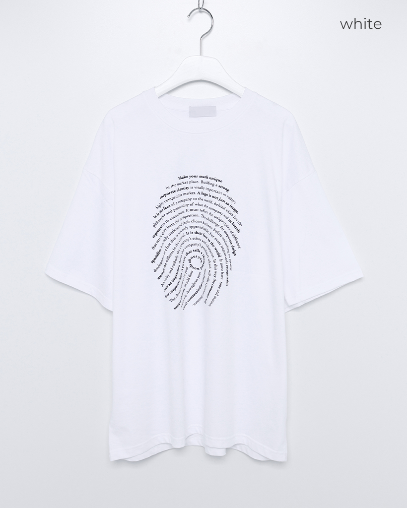 スパイラルプリントTシャツ | ファッション通販サイト NUGU