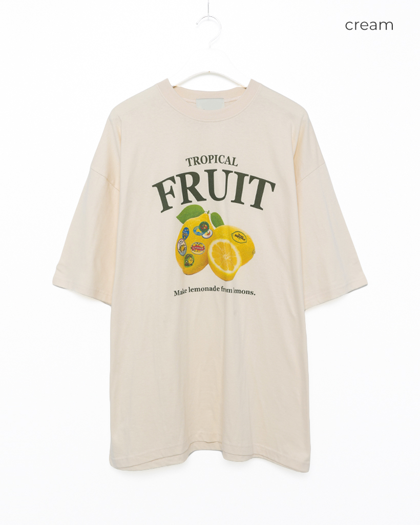 早い者勝ち【GIVENCHY】レモンプリント スリム コットン Tシャツ レモンプリントハーフTシャツ | ファッション通販サイト NUGU