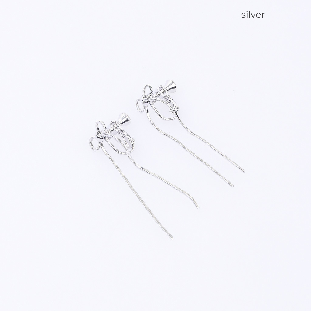 ミニリボンイヤリング | ファッション通販サイト NUGU