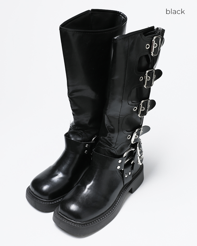NaoPoolll バッグ・ブーツ・ウエア上下 back zip boots (function sole) – wjk online store