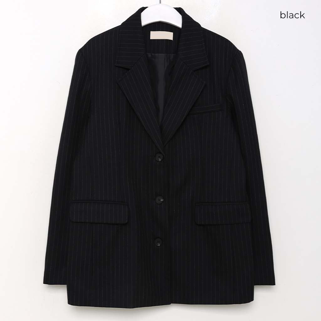 新品◇ウジョー 2020ss ドレープ ノット ジャケット ストライプ UJOH