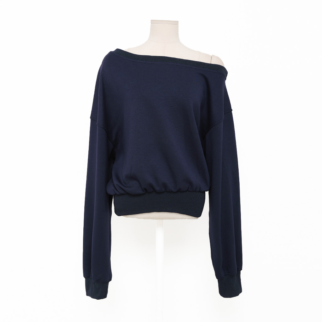 オフショルスウェットセットアップ春夏用 セットアップ対応】off shoulder sweat（スウェット）｜célon