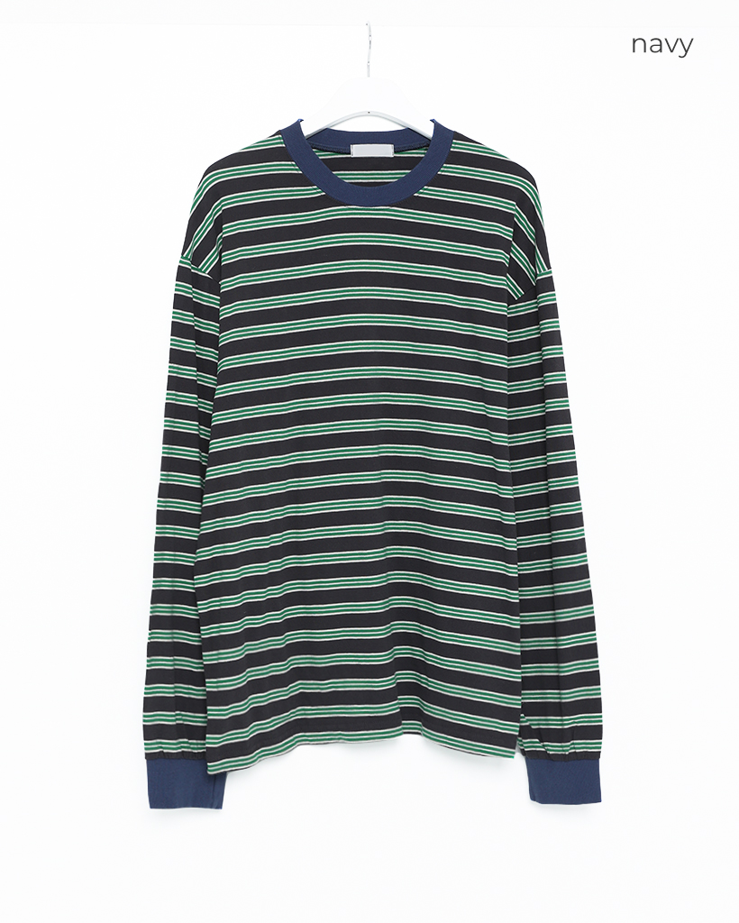 マリンボーダー⚓️様 マリンボーダーロングTシャツ | ファッション通販サイト NUGU