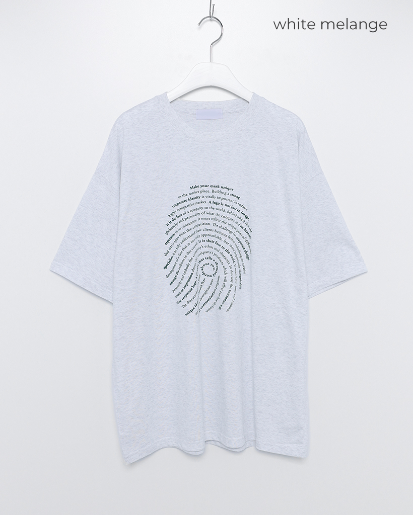 スパイラルプリントTシャツ | ファッション通販サイト NUGU