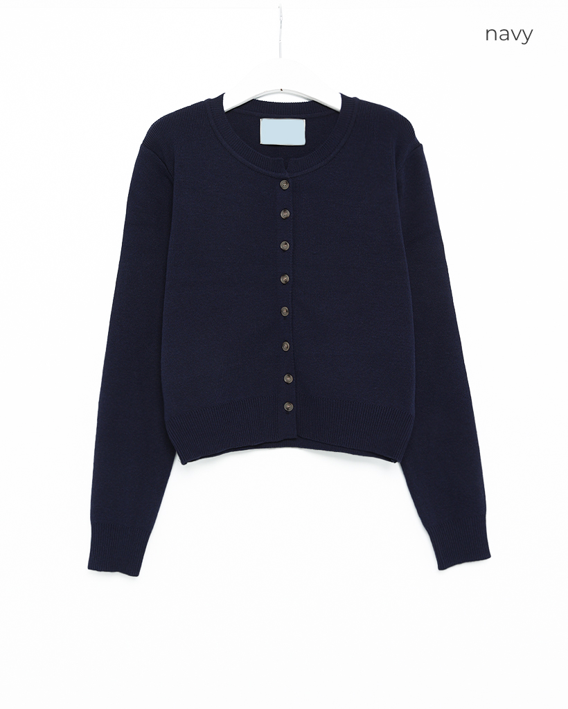 CALIFORNIAクロシェアミニットカーディガン　ネイビー CALIFORNIAクロシェアミニットカーディガン ネイビー CALIFORNIAクロ