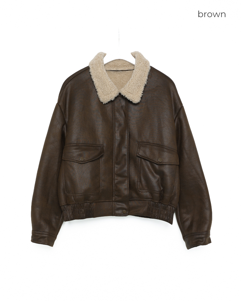 スエードファームートンジャケット | ファッション通販サイト NUGU