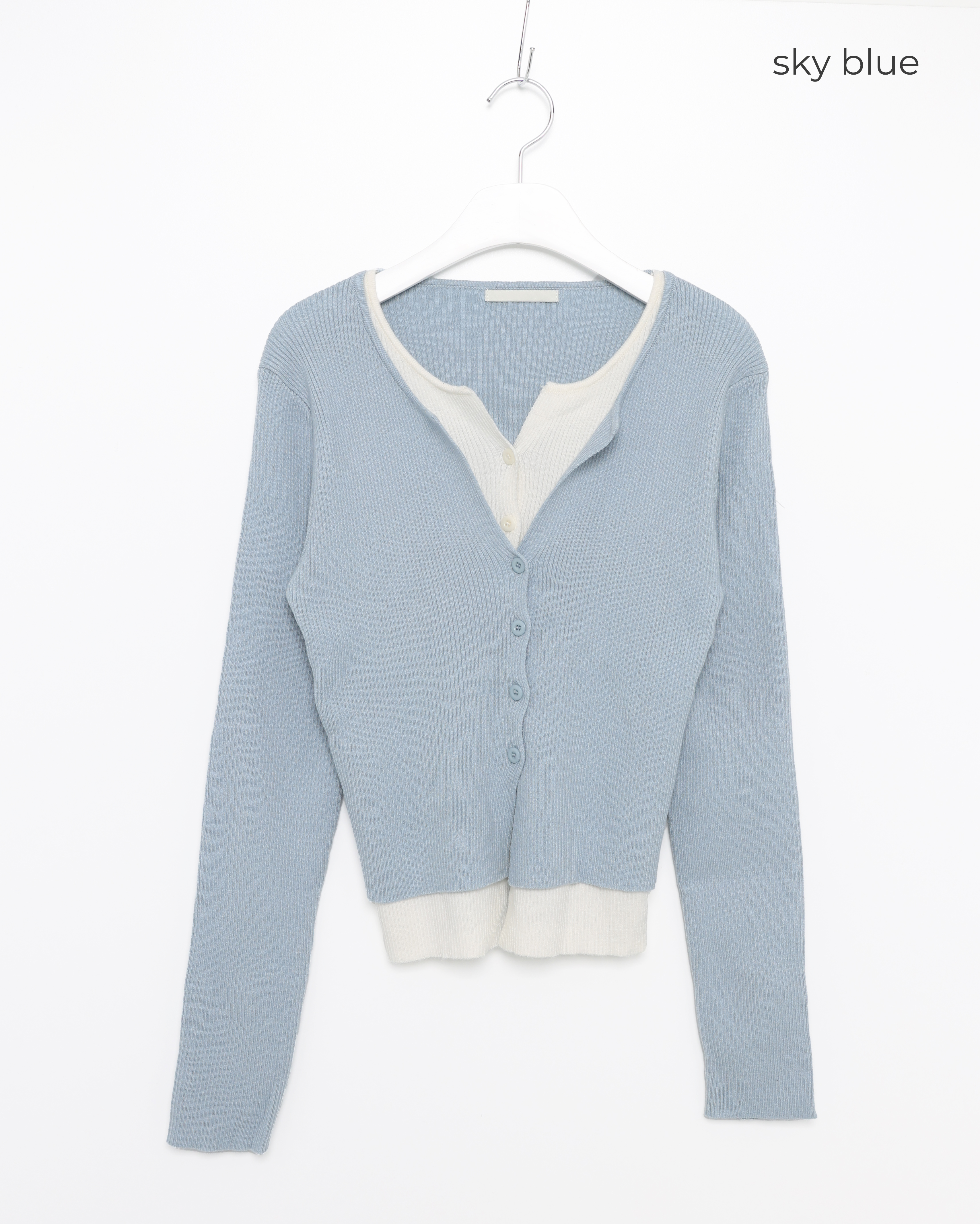 レイヤード風カーディガン | ファッション通販サイト NUGU