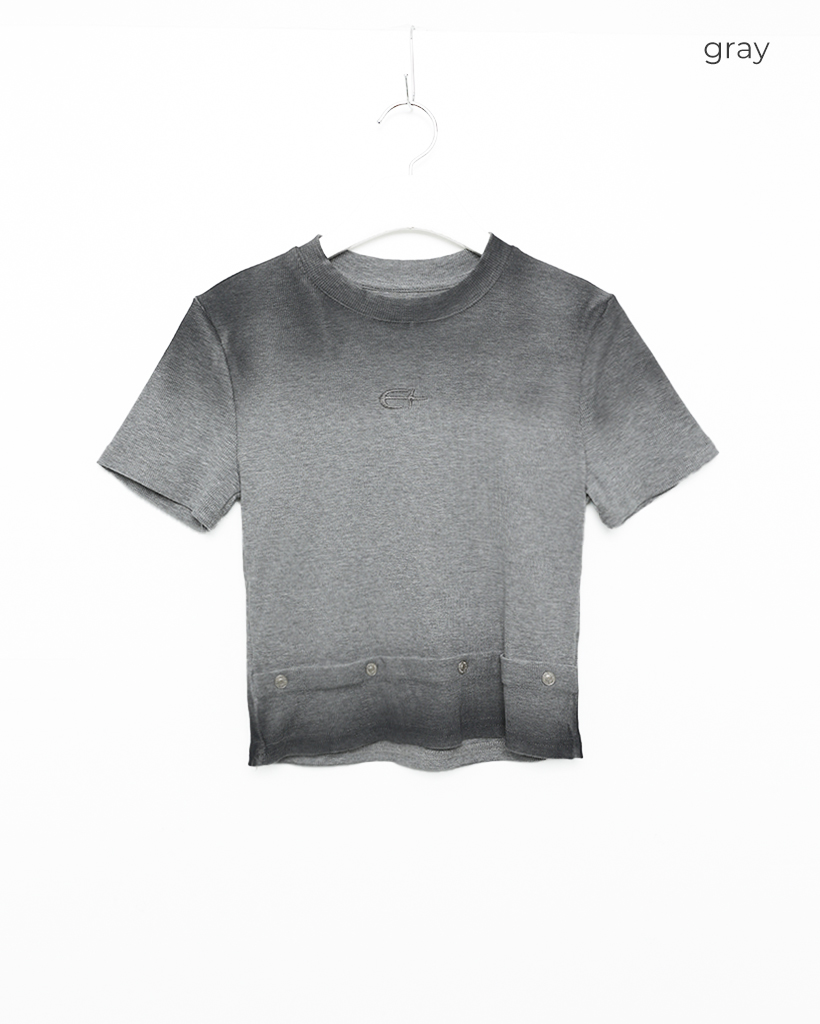 タイダイページ タイダイスタッズクロップドTシャツ | ファッション通販サイト NUGU