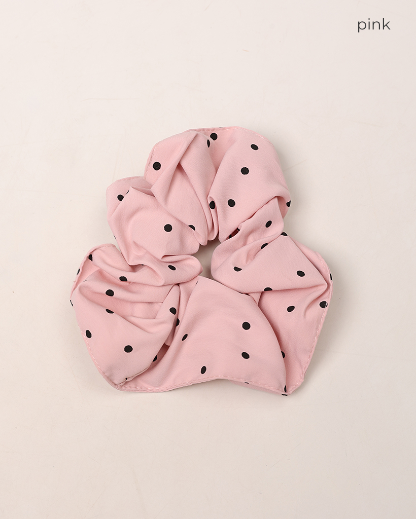 ビッグドットヘアシュシュ | ファッション通販サイト NUGU