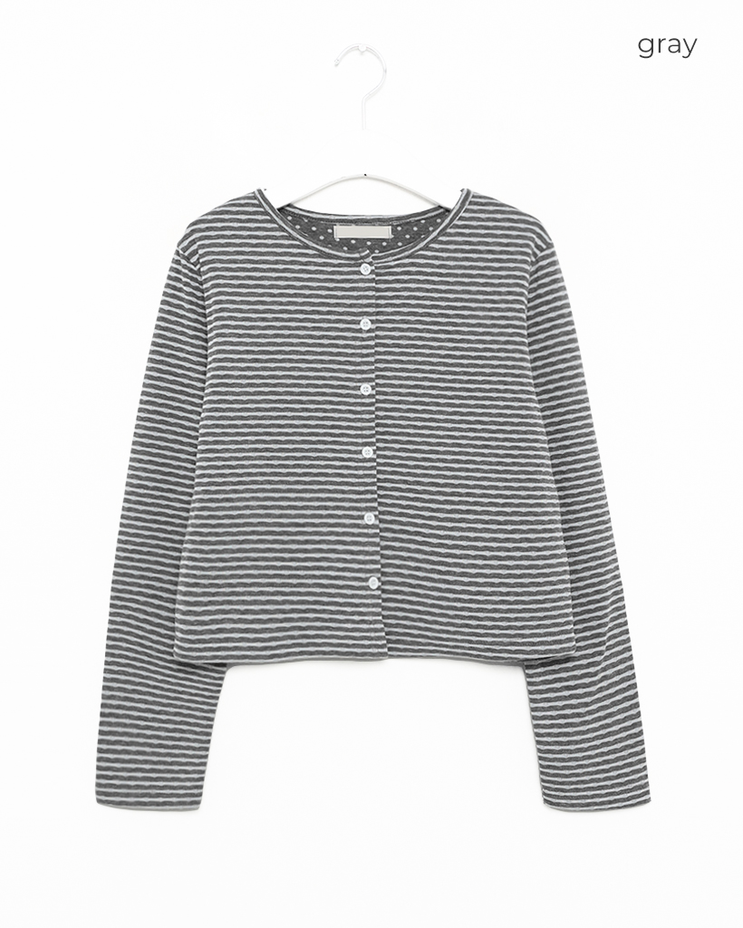 VALIANT GALLERY ボブボーダーwt14 セット BL RD ドット柄ポイントボーダーカーディガン | ファッション通販サイト NUGU