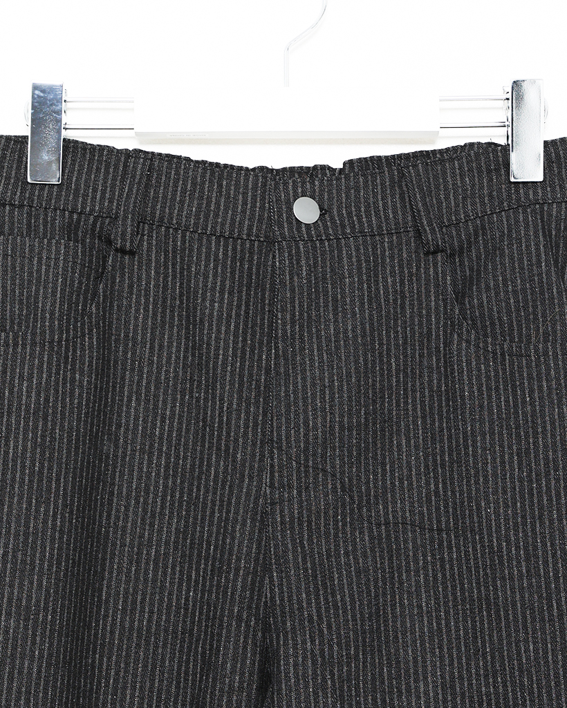GGGページ ストライプワイドデニムパンツ | ファッション通販サイト NUGU