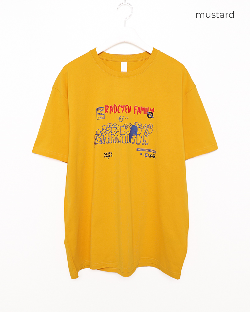 [UNALLOYED] 韓国☆ユニセックス☆ORANGE T SHIRT UNALLOYED] 韓国☆ユニセックス☆ORANGE T SHIRT