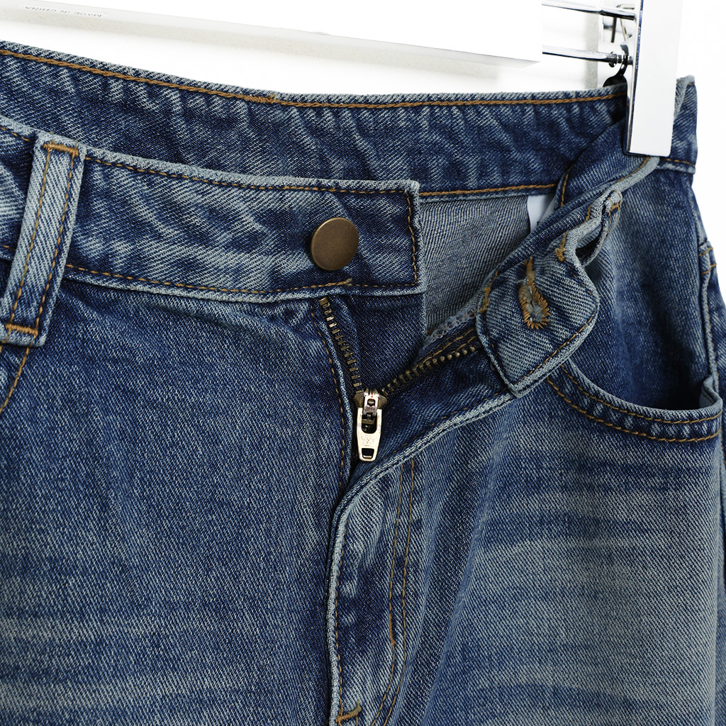 ペインティングウォッシュワイドデニムパンツ | ファッション