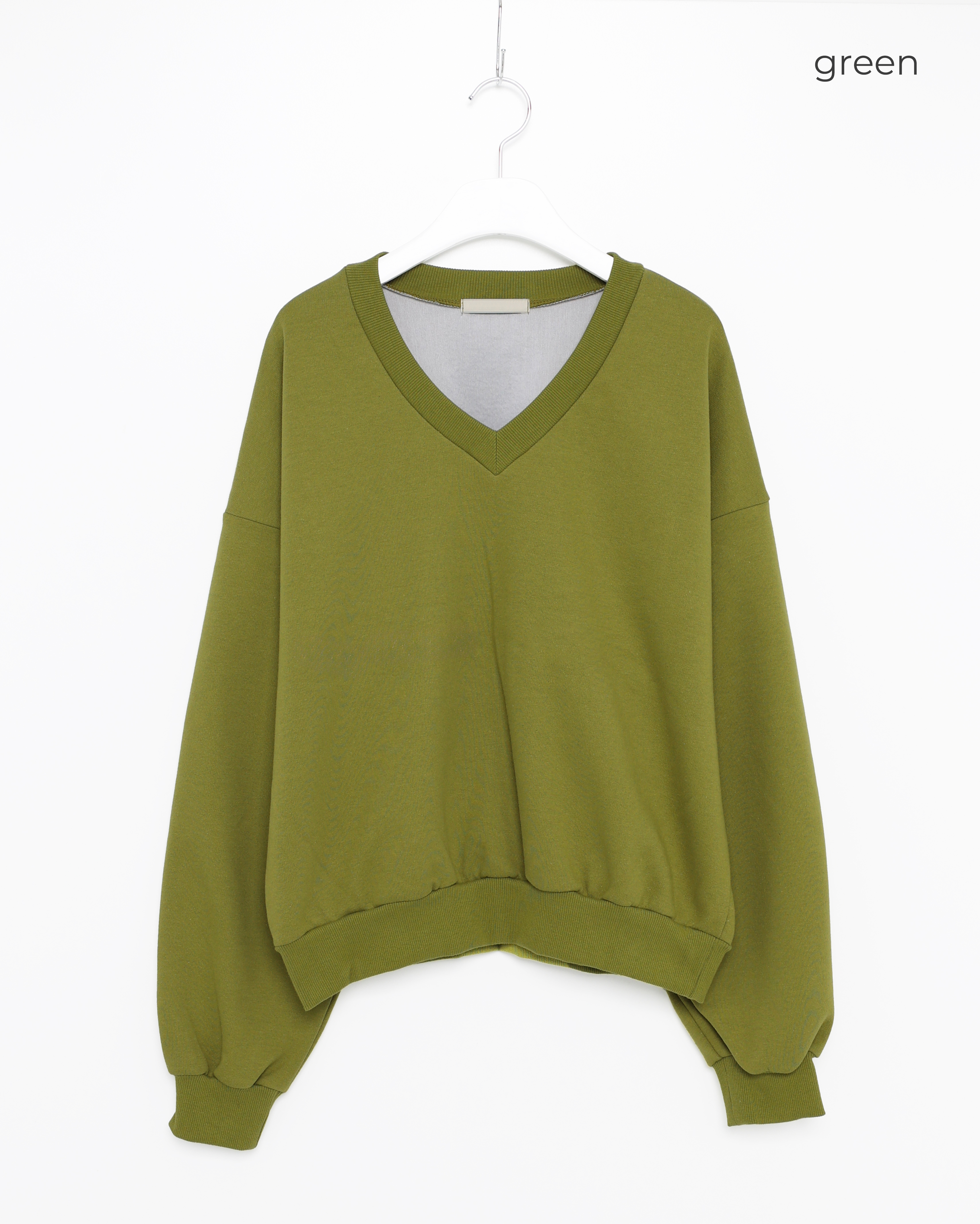 Vネックスウェットシャツ | ファッション通販サイト NUGU