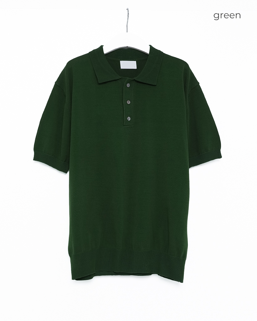 GREENCLUBS　ニット、ポロシャツ　9着まとめ売り AMBIDEX Store △○強撚綿 襟フリルポロニット(F グリーン