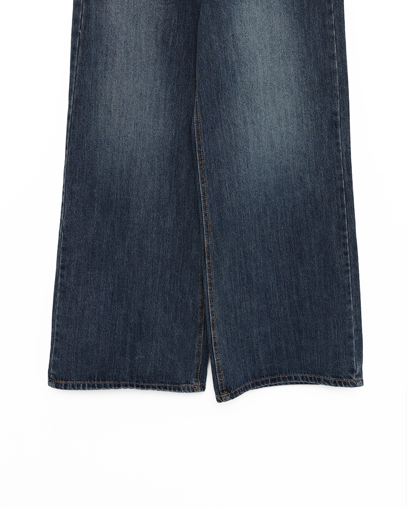 ワイドストレートデニムパンツ | ファッション通販サイト NUGU