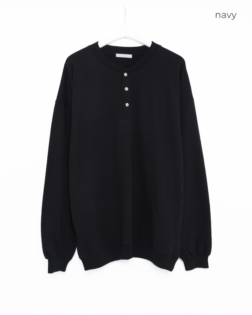 ヘンリーネックスウェットシャツ | ファッション通販サイト NUGU