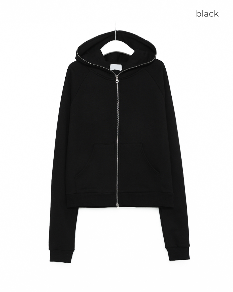 ブラックジップアップパーカー 39 qs86 人気商品 ジップアップパーカー | ファッション通販サイト NUGU
