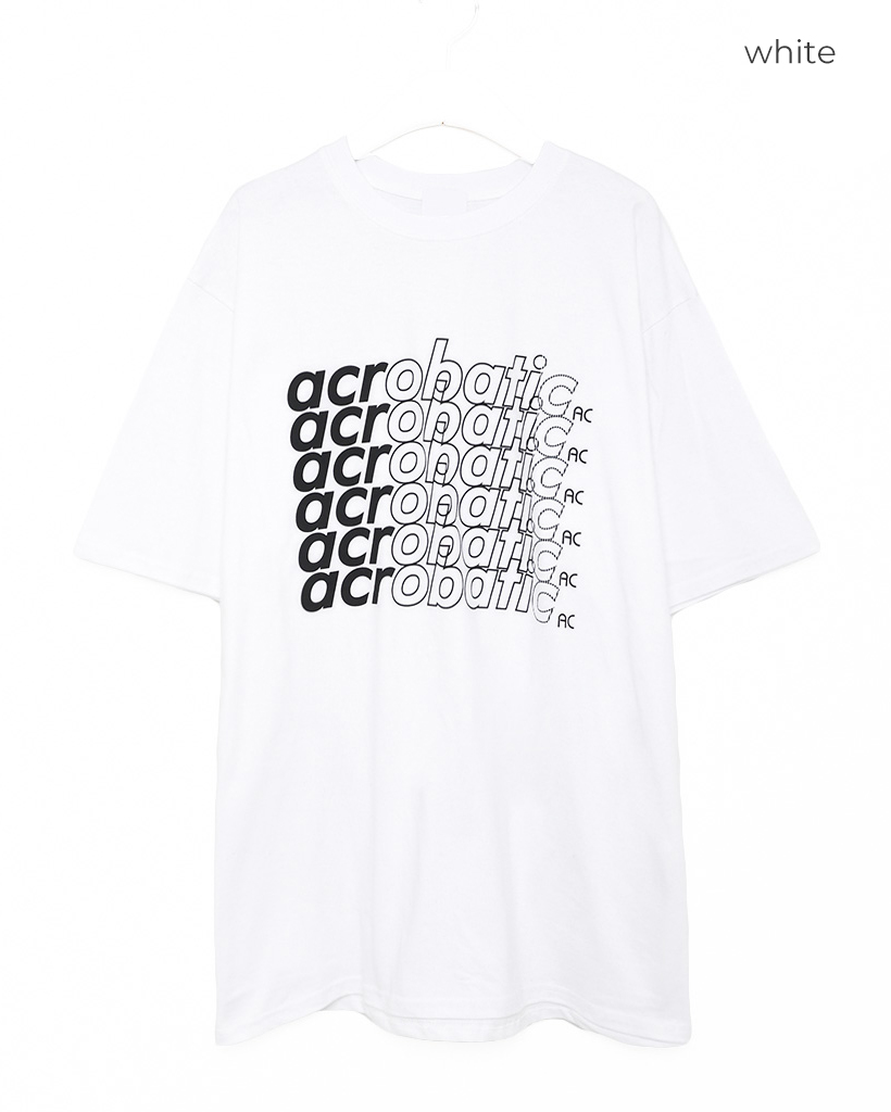 ユニセックス) acrレタリングTシャツ | ファッション通販サイト NUGU