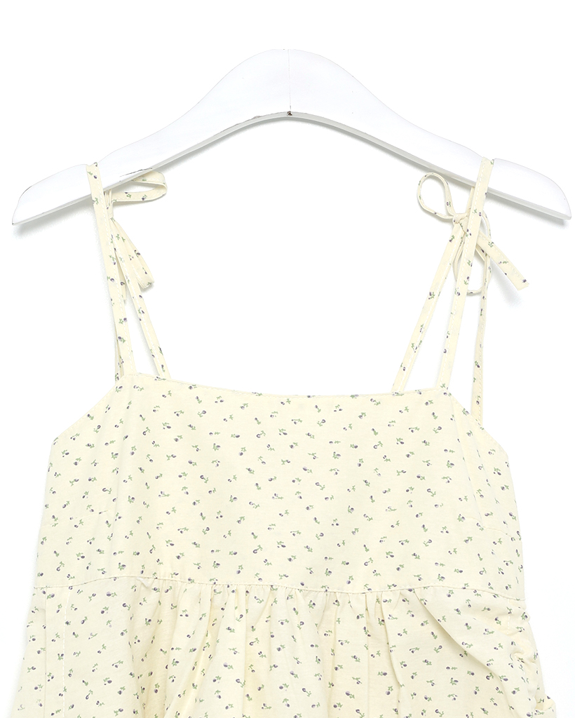 フラワーパターンキャミニワンピース | ファッション通販サイト NUGU