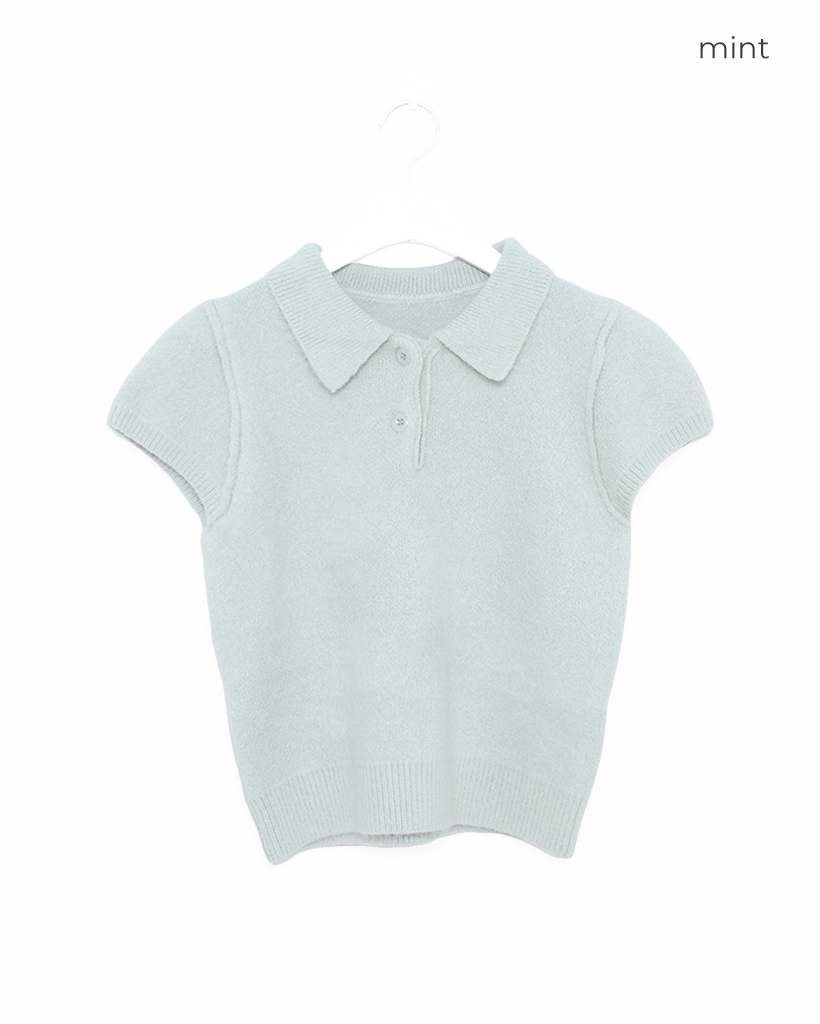 arts&science ショートスリーブ　クロップド　トップス　ニット ショートスリーブニットクロップドトップス zara L 2142013