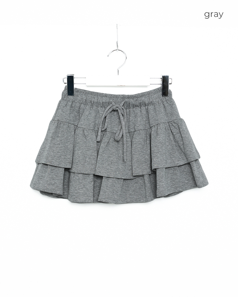 jungページ1 フリルティアードミニスカートパンツ | ファッション通販サイト NUGU