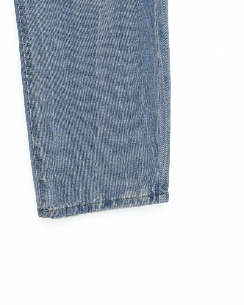 レタリングポイントデニムワイドパンツ | ファッション通販サイト NUGU