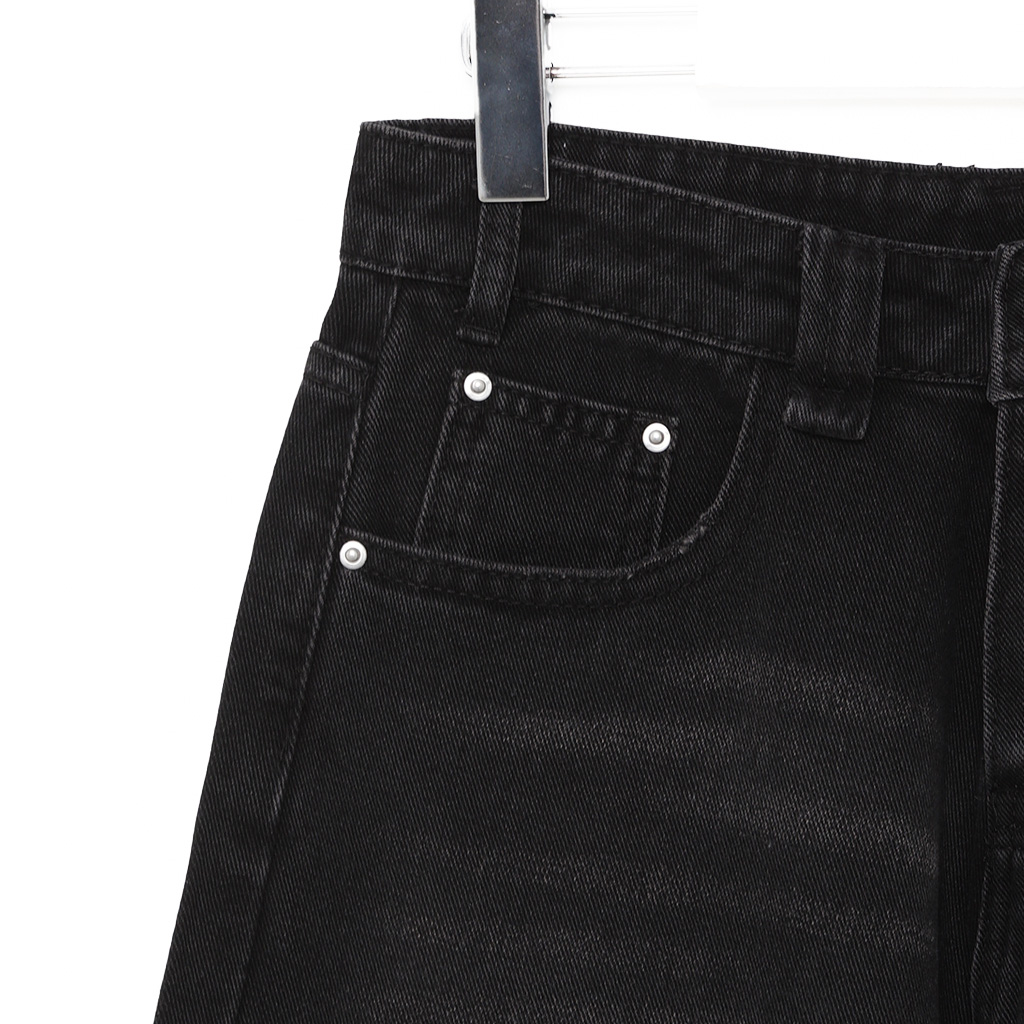 JEMUT正規品★25SS★Skill ウォッシュドバミューダパンツ ベーシックセンタープレススラックス | ファッション通販サイト NUGU