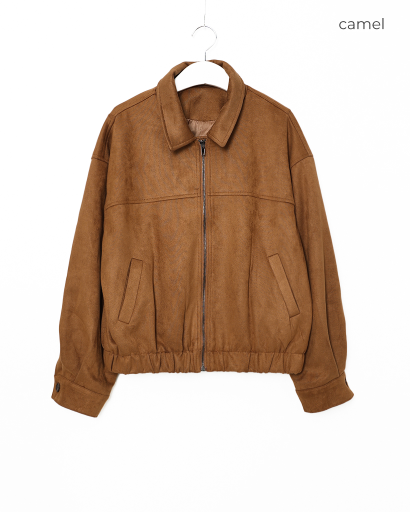 スエードブルゾンジャケット | ファッション通販サイト NUGU