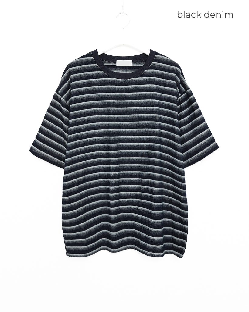 リンカブル タグフレアTシャツ ボーダー リンカブル タグフレアTシャツ