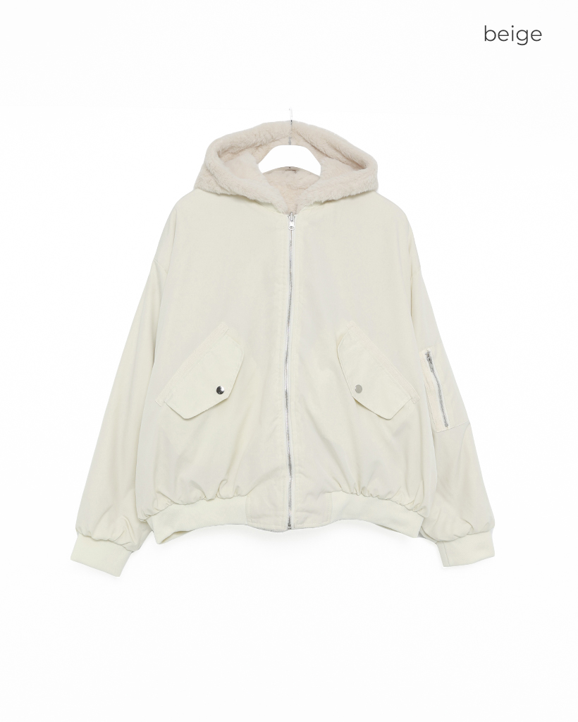 オーバーサイズファーブルゾン | ファッション通販サイト NUGU