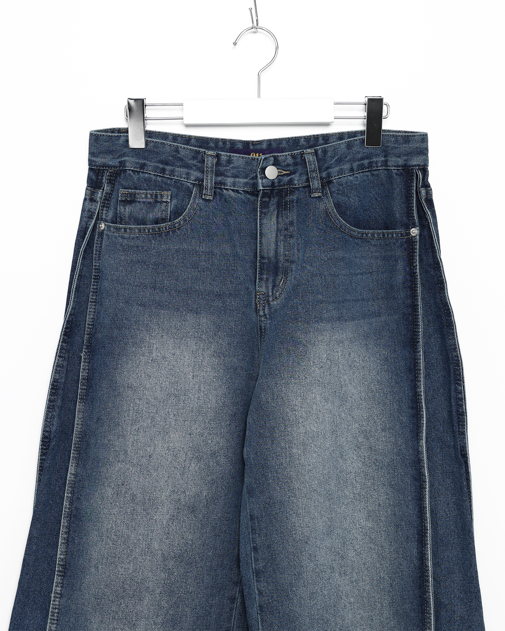 サイドラインデニムパンツ | ファッション通販サイト NUGU