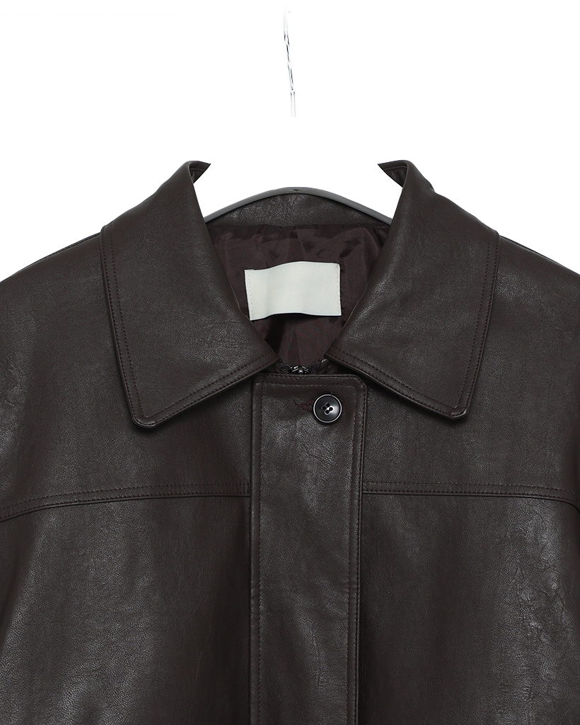 クロップドレザージャケット | ファッション通販サイト NUGU