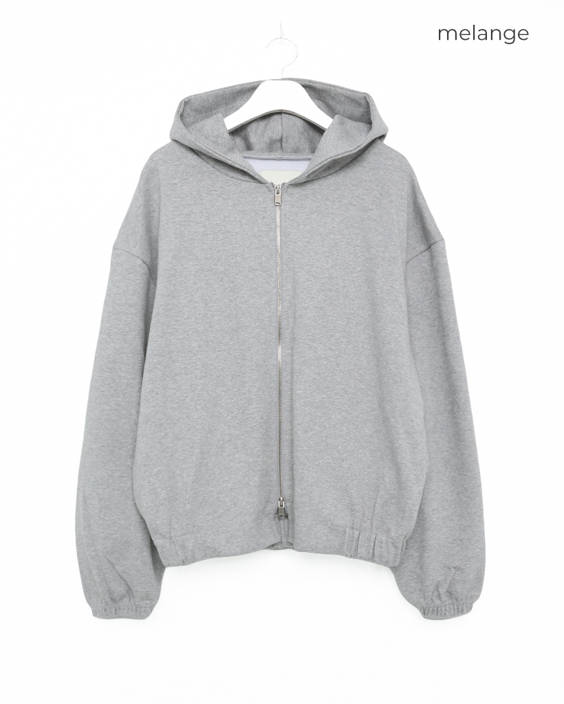 ショートスウェットジップパーカー | ファッション通販サイト NUGU