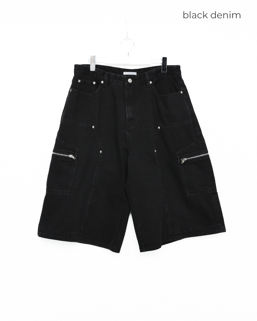 2018年 パンダ 0ユーロ　PMG66 カーペンターカーゴバミューダパンツ | ファッション通販サイト NUGU