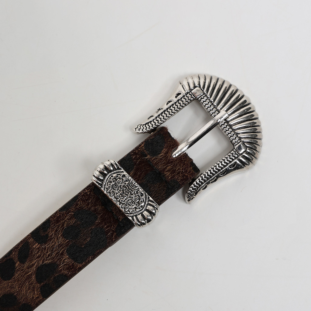 ウエスタンレオパードベルト | ファッション通販サイト NUGU