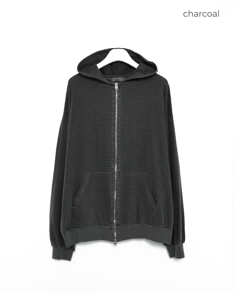 ピグメントボーダーパーカー | ファッション通販サイト NUGU