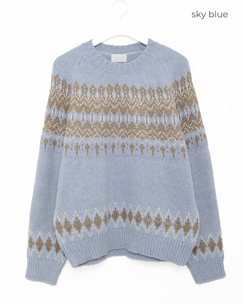 ルエルノルディックニット | ファッション通販サイト NUGU