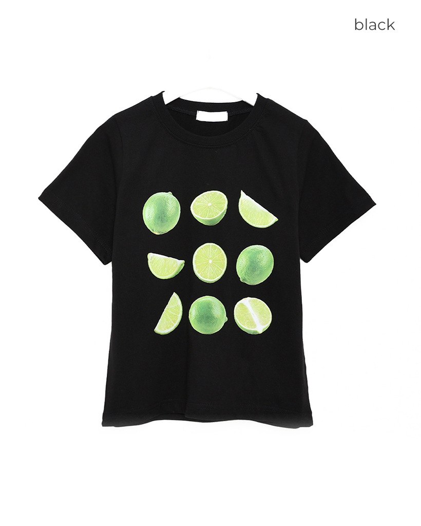 ライムプリントTシャツ | ファッション通販サイト NUGU