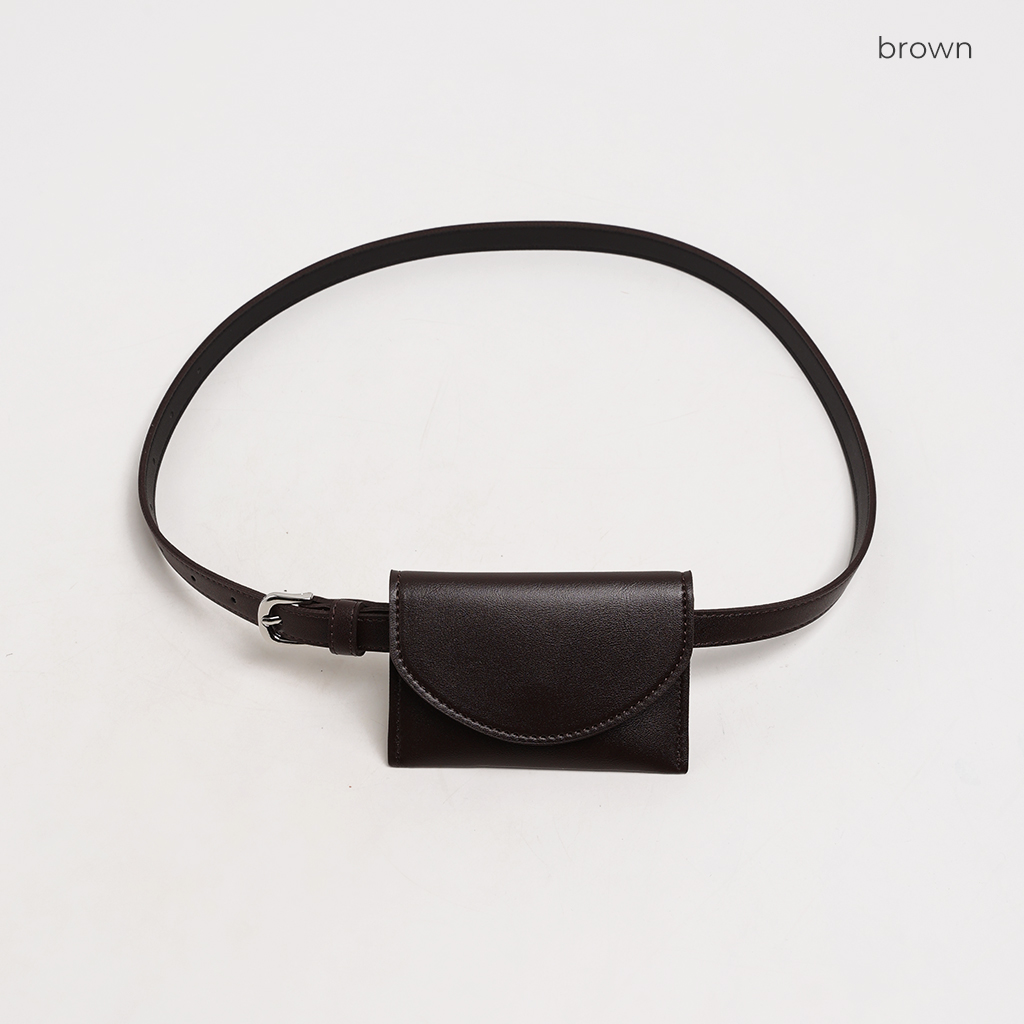 【新品】hood belt bag mini ウエストバッグ　モリハルナ ロッテ免税店