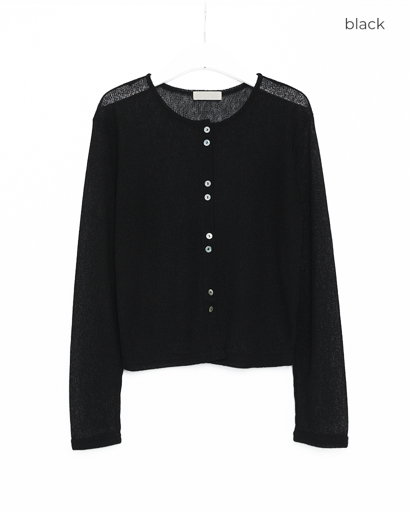 秋物☆IENAのカーディガン KNIT CARDIGAN