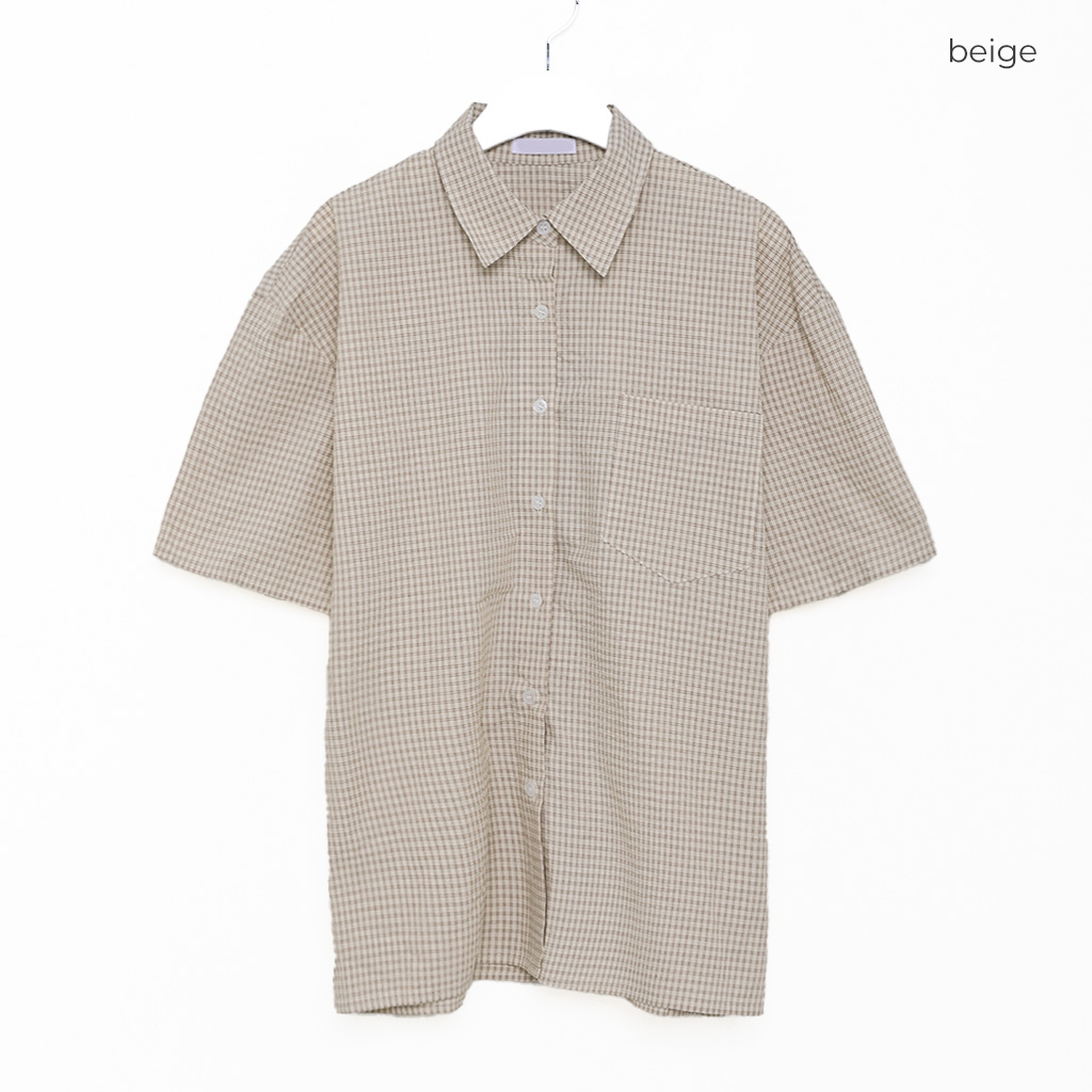 半袖チェックシャツ | ファッション通販サイト NUGU