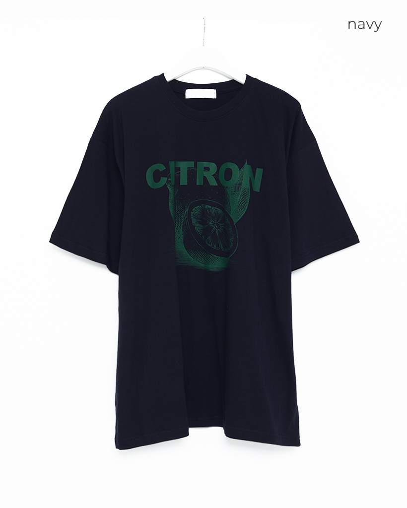 【関税込】 ロゴ 半袖Tシャツ - レモン Amazon.co.jp: Tシャツ レモン柄 半袖 夏服 トップス メンズ