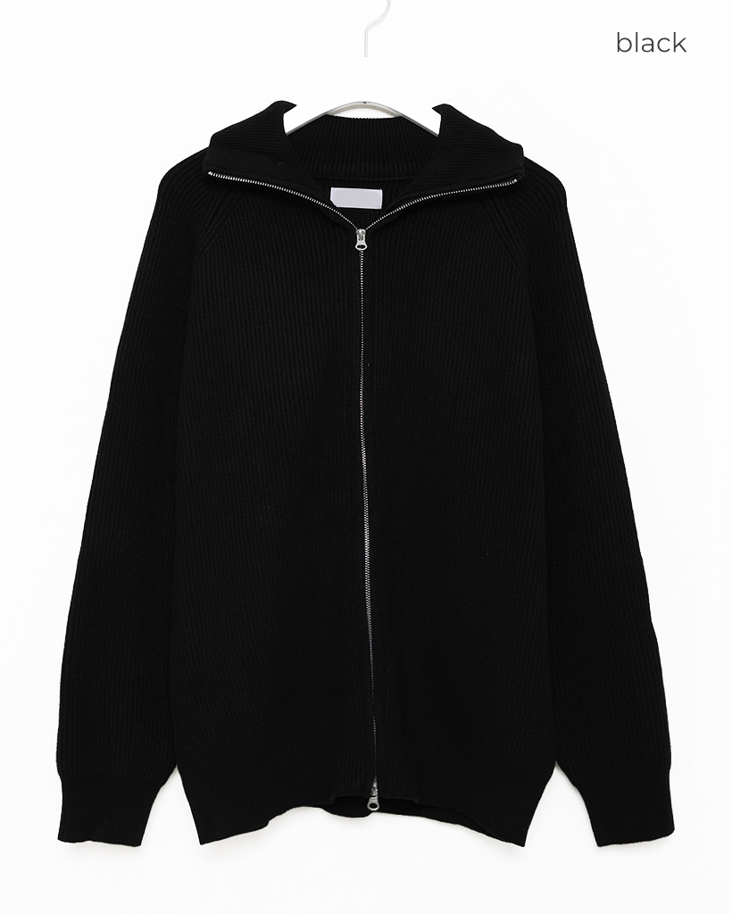 ウールツーウェイニットジップアップ | ファッション通販サイト NUGU